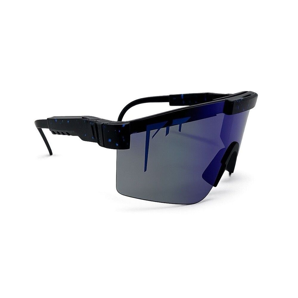 Pit Viper The Night Fall Polarized Sunglasses Black Frames Purple Lenses